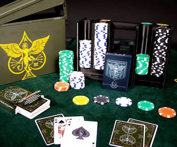 Ammo Box Poker Set