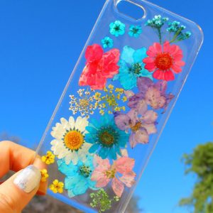 Dry Pressed Flowers iPhone Case