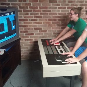 Functional NES Controller Coffee Table