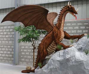 Giant Dragon Statue