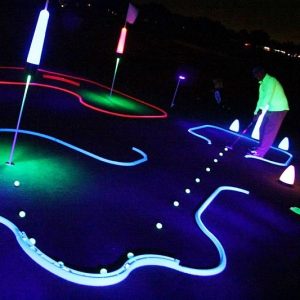 Glow In The Dark Mini Golf Kit