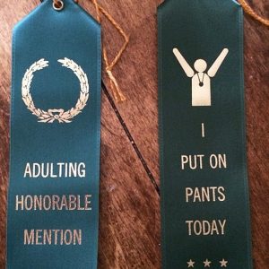 Grown-Up Award Ribbons
