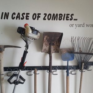 In Case Of Zombies Wall Decal