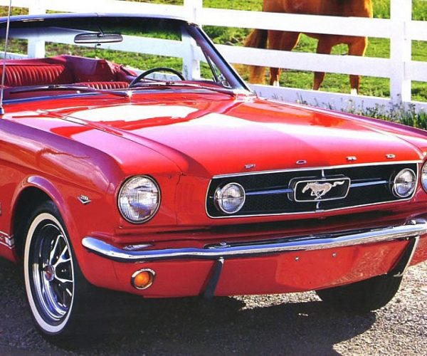 Modernized 1965 Ford Mustang Replica