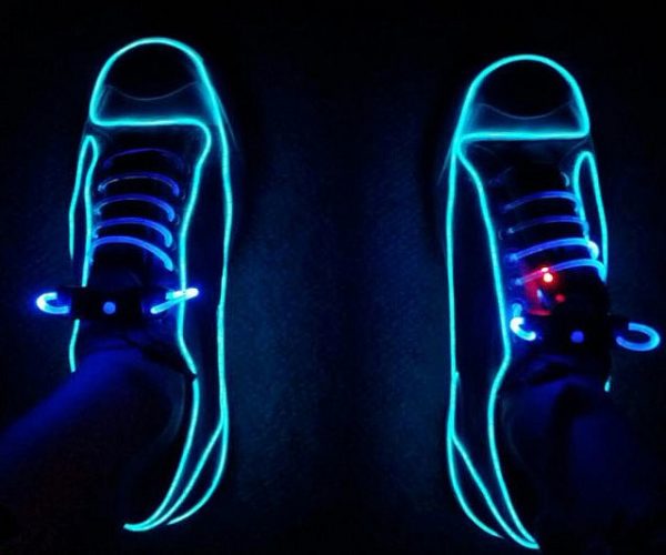 Neon Light Up Sneakers
