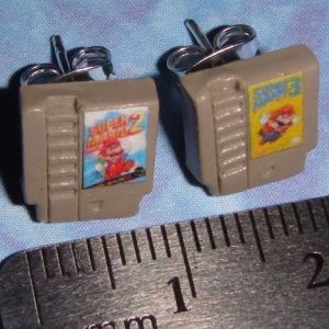 Nintendo Cartridge Earings