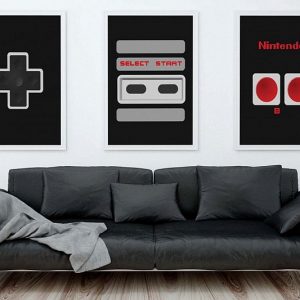 Nintendo Controller Wall Print
