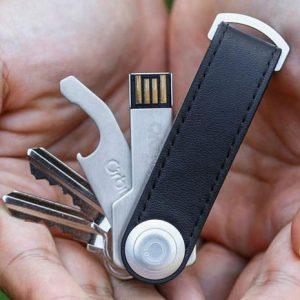Orbitkey Leather Keychain