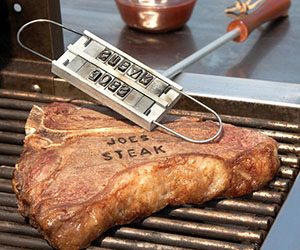 Personalized BBQ Branding Iron