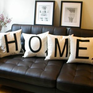 Personalized Scrabble Pillows