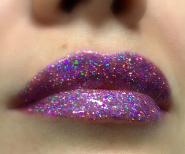 Pink Glitter Lip Gloss