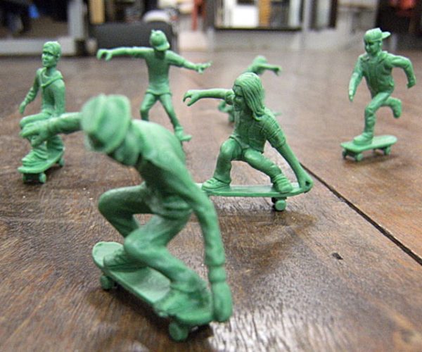 Plastic Army Men Skaters