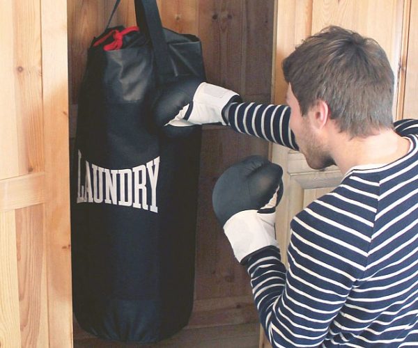 Punching Bag Laundry Bag