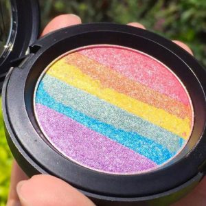 Rainbow Blush Makeup