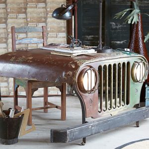 Reclaimed Jeep Desk