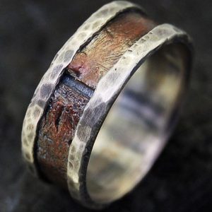 Rustic Men’s Wedding Ring