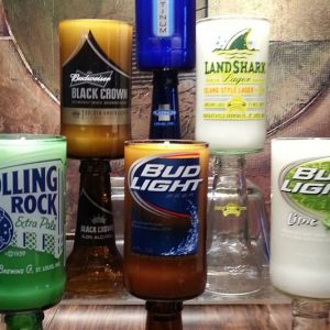 Scented Beer Bottle Candles