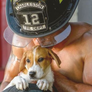 Sexy Firefighters With Puppies Calendar