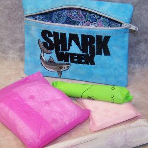 Shark Week Period Pouch