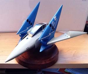 Star Fox Arwing Model Plane