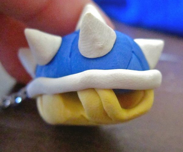 Super Mario Blue Shell Keychain
