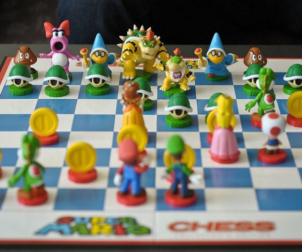 Super Mario Bros Chess Board