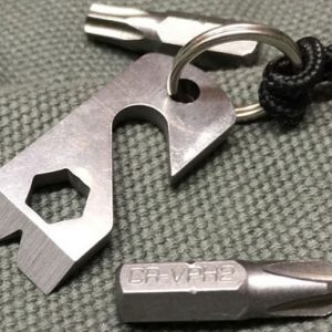 Titanium Multi-Tool Zipper Pull