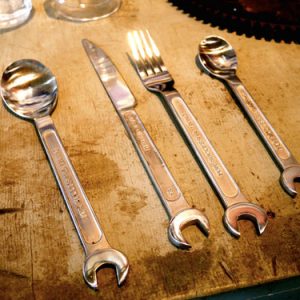 Wrench Cutlery Set