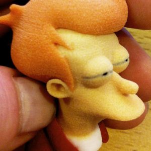 3D Printed Futurama Fry Figurine