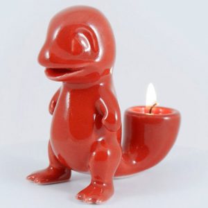 Charmander Ceramic Candle Holder