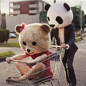 Couples Panda & Teddy Bear Masks