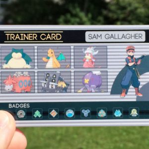 Custom Pokemon Trainer Card