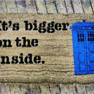 Doctor Who TARDIS Doormat