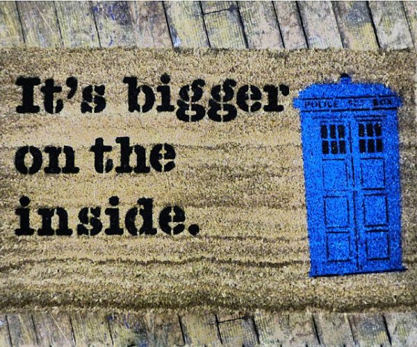 Doctor Who TARDIS Doormat