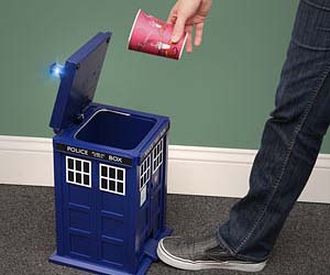 Doctor Who TARDIS Trash Can