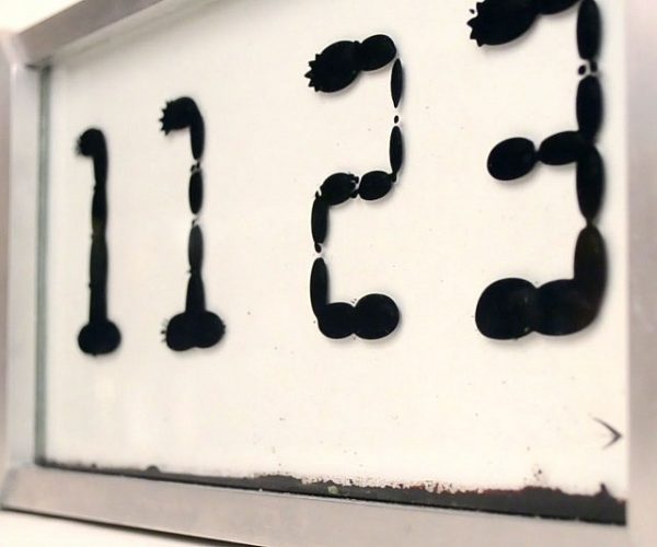 Ferrofluid Clock
