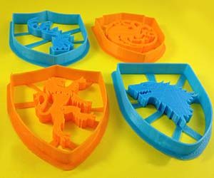 Game Of Thrones Cookie Cutters