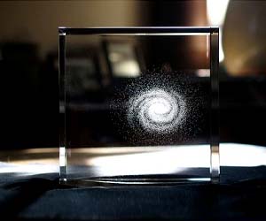 Glass Cube Galaxy