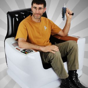 Inflatable Star Trek Captain’s Chair