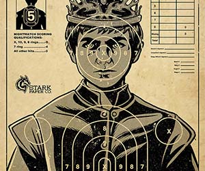 King Joffrey Shooting Target