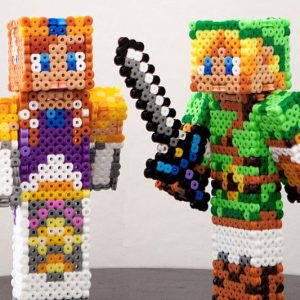 Legend Of Zelda Minecraft Figurines