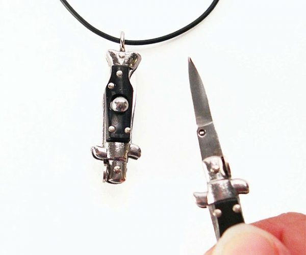Mini Switchblade Necklace