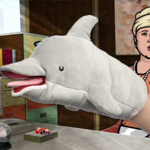 Pam’s Dolphin Puppet Plush