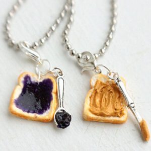 Peanut Butter And Jelly Necklaces