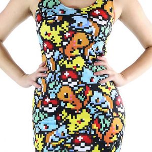 Pixelated Pokemon Dress