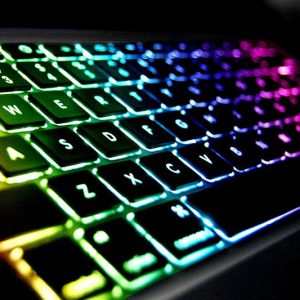 Rainbow Backlit Keyboard