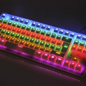 Rainbow Light Up Mechanical Keyboard