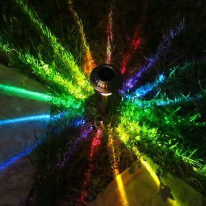 Rainbow Starburst Path Light