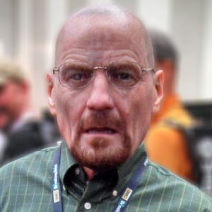 Realistic Walter White Mask