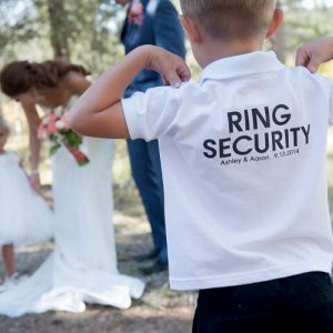 Ring Bearer Ring Security Polo Shirt